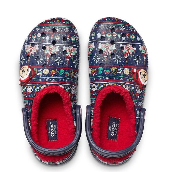 Mickey mouse holiday clogs for adults by crocs Clearance